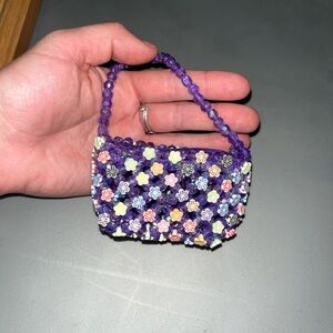 BEADED COIN PURSE Y2K